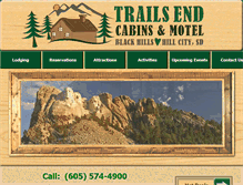 Tablet Screenshot of hillcitycabin.com